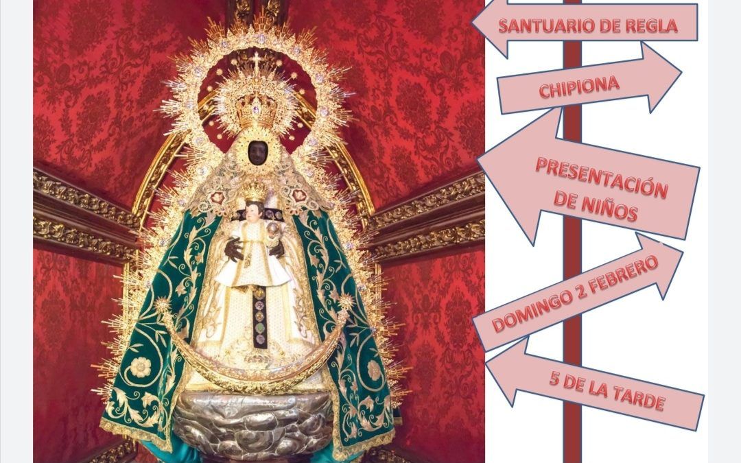 Presentación de niños a la Virgen de Regla